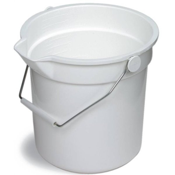 Continental Commercial Products Bucket Refuse 10Qt 8110WH